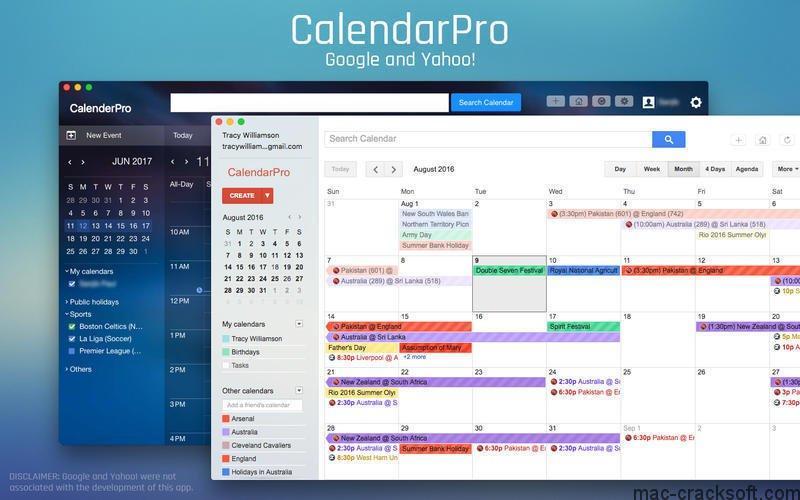 Calendarpro for mac